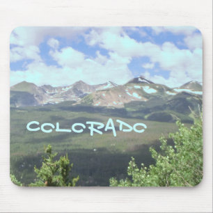 Colorado mountain scenic mousepad