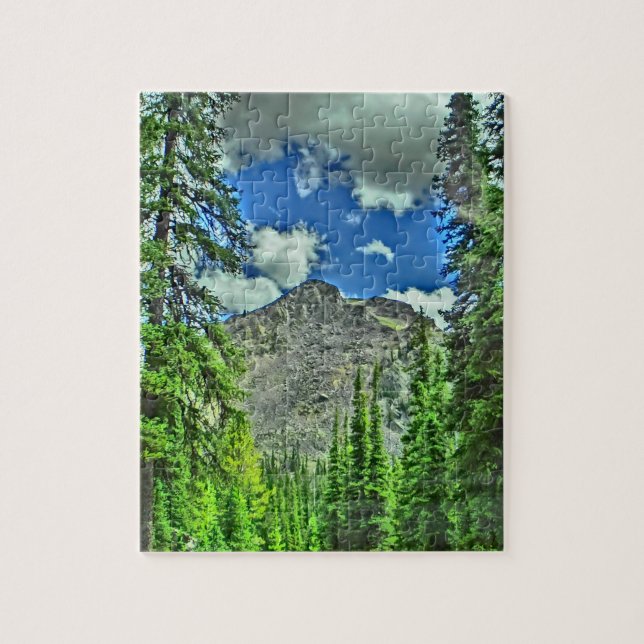 Colorado mountain scenic tree puzzle (Vertical)