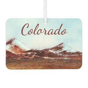 Colorado Mountain Snow Car Air Freshener