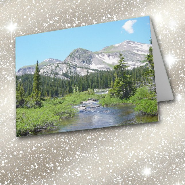 Colorado Mountain Stream Beauty Greeting Card (Creator Uploaded)
