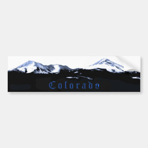 Colorado Mountain Top I Bumper Sticker