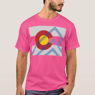 Colorado Mountains Design Active T-Shirt