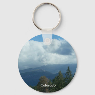 Colorado Mountains Keychain