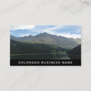 Colorado Mountains Professional Business Card