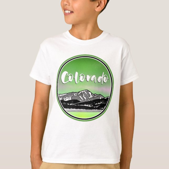 Colorado Mountains T-Shirt (Front)