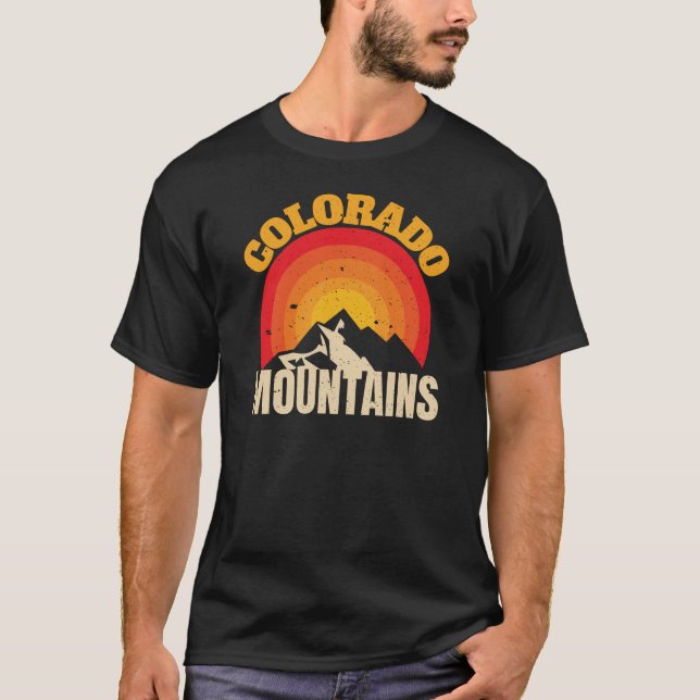 Colorado Mountains T-Shirt (Front)