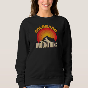 Colorado Mountains Vintage Hoodie