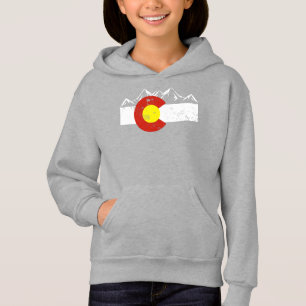 Colorado Mountains Vintage Hoodie