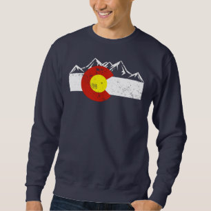Colorado Mountains Vintage Sweatshirt