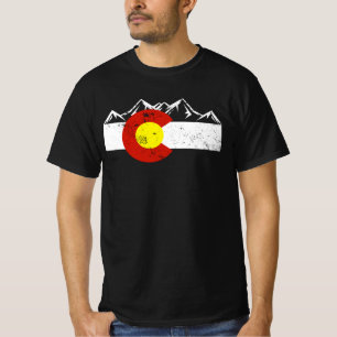 Colorado Mountains Vintage T-Shirt