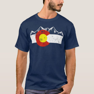 Colorado Mountains Vintage T-Shirt