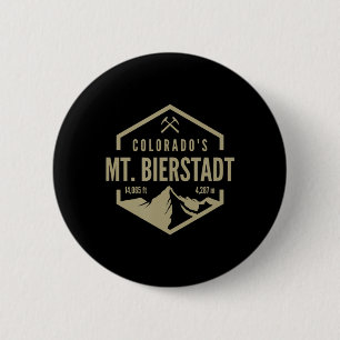 Colorado Mt Bierstadt 6 Cm Round Badge