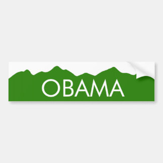 Colorado Obama Mountains Sticker