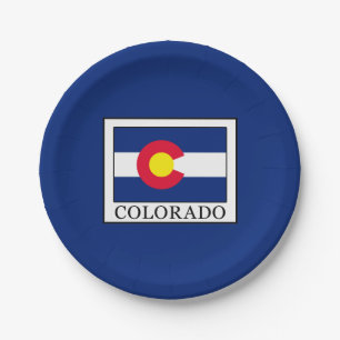 Colorado Paper Plate