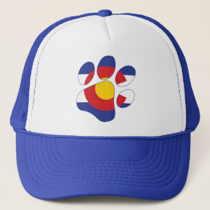 Colorado-Paw-Print-1 Trucker Hat