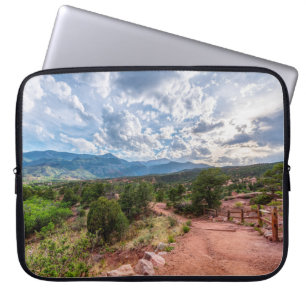 Colorado Pikes Peak Evening Hike Laptop Sleeve