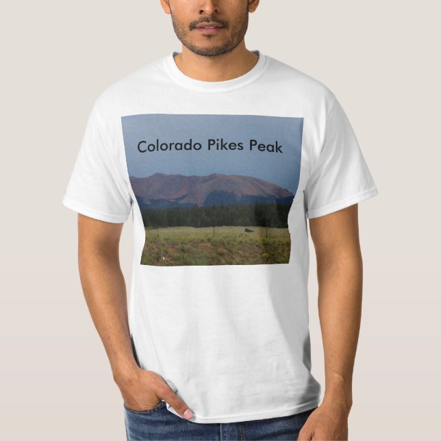 Colorado Pikes Peak  T-Shirt (Front)