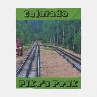 Colorado Pikes Peak THROW BLANKET