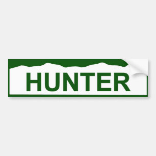 colorado plate new - HUNTER Bumper Sticker