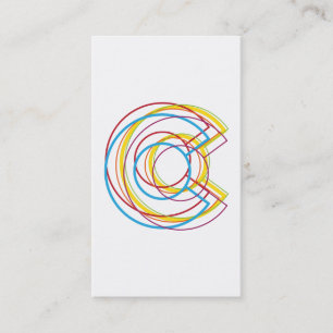 colorado pride blur business card