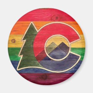 Colorado Pride Magnet