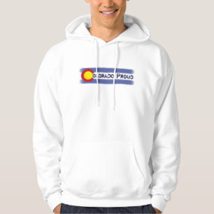 Colorado Proud flag state symbol guys hoodie