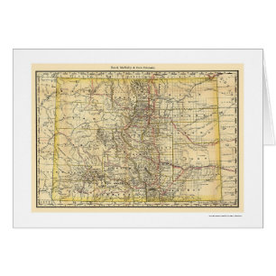 Colorado Railroad Map 1879