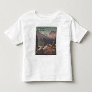 Colorado Railroad Promotional Poster Toddler T-Shirt