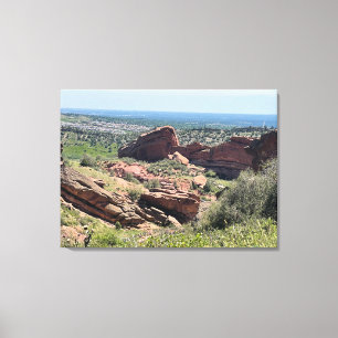 Colorado Red Rocks Canvas Print