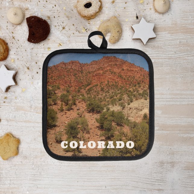 Colorado Red Rocks Landscape Pot Holder (In Situ Cookies)