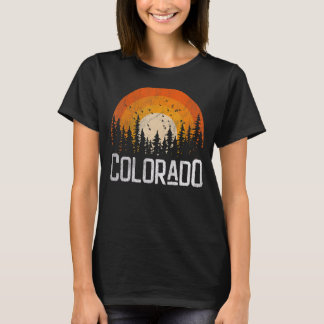 Colorado   Retro Style Vintage 70s 80s 90s Home   T-Shirt