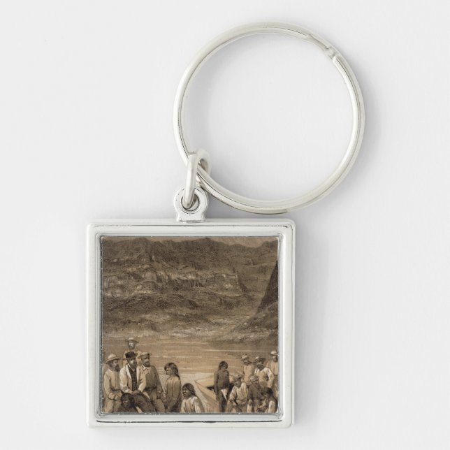Colorado River party, Diamond Creek Key Ring (Front)