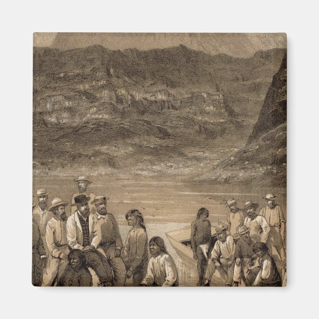 Colorado River party, Diamond Creek Magnet (Front)