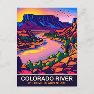 Colorado River, Travel Postcard