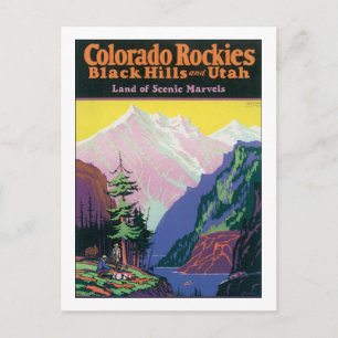 Colorado Rockies Postcard