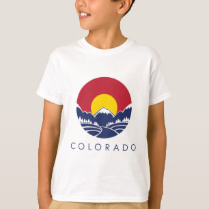 Colorado Rocky Mountain State Flag T-Shirt