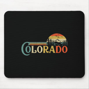 Colorado Rocky Mountain Sun Boulder Hiking Gifts  Mouse Pad