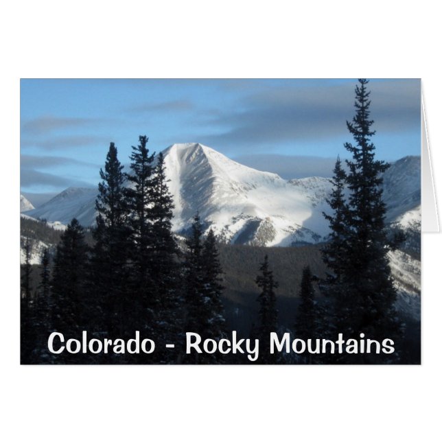 Colorado, Rocky Mountains (Front Horizontal)