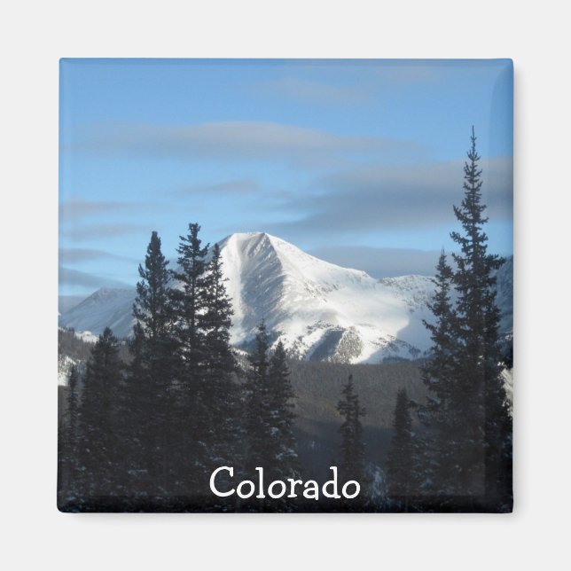 Colorado, Rocky Mountains Magnet (Front)