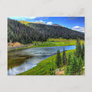 Colorado Rocky Mountains National Park Postcard