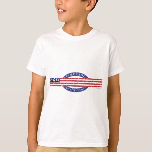 Colorado Rocky Mountains T-Shirt (Front)