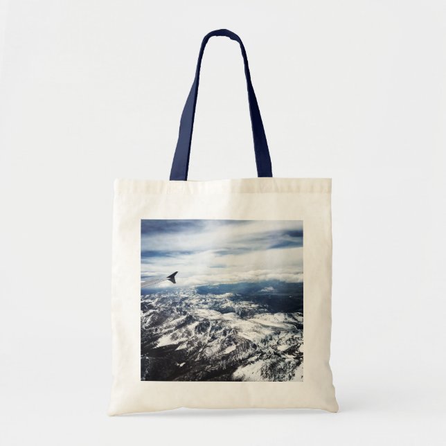 Colorado Rocky Mountains Tote Bag (Front)