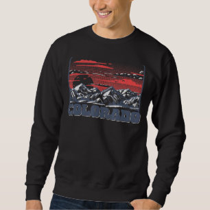Colorado Rocky Mountains Vintage Outdoors Hiking & Sweatshirt