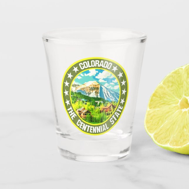 Colorado                                           shot glass (Front)