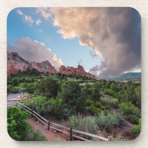 Colorado Sleeping Giant Sunrise Coaster Set