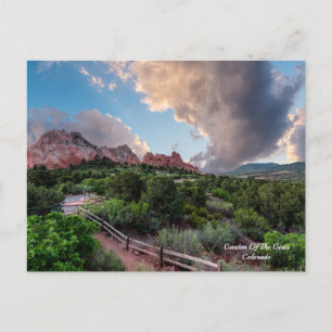 Colorado Sleeping Giant Sunrise Postcard