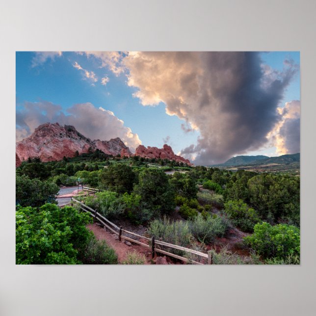 Colorado Sleeping Giant Sunrise Poster (Front)