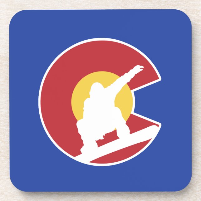 Colorado Snowboard Coaster (Front)