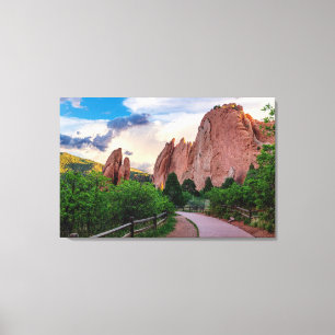 Colorado South Gateway Morning Canvas Print