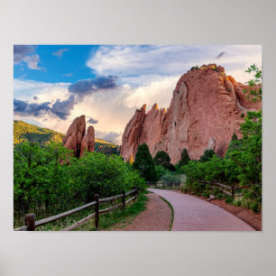 Colorado South Gateway Morning Poster